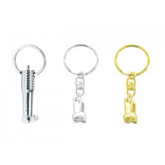 PacDent Key Chains - 402G Mini tooth key chain (gold)